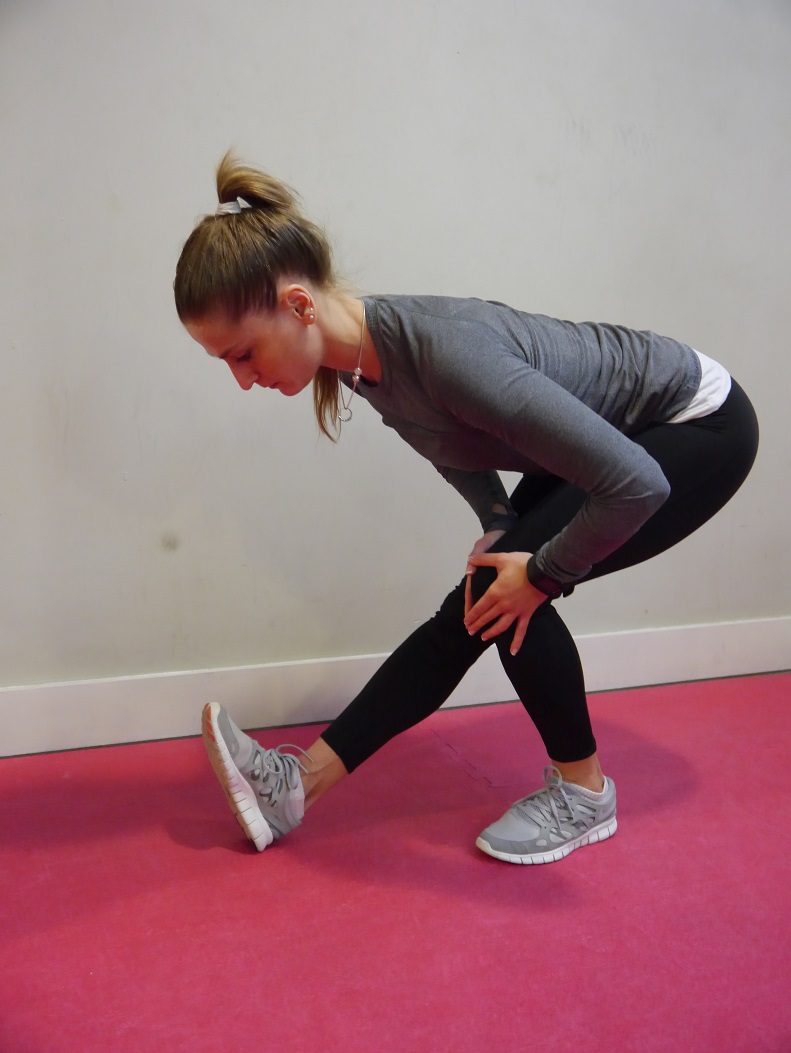 6. Supported single Hamstring stretch