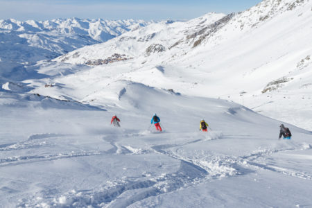 A group ski trip is one of the many active holidays that Neilson can help with.